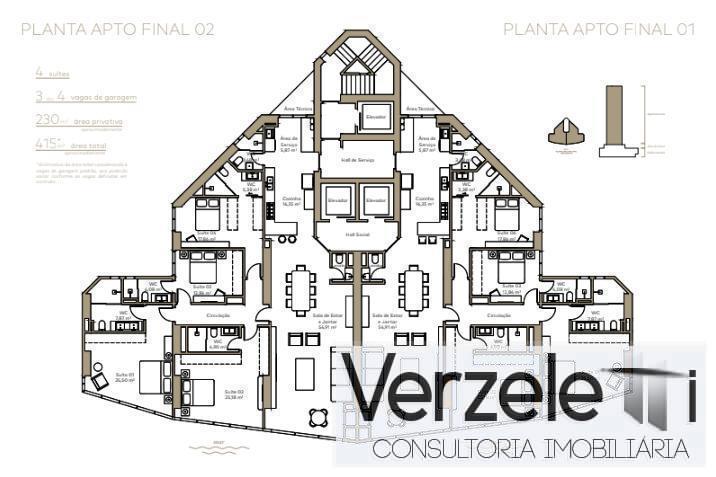Apartamento, 4 quartos, 230 m² - Foto 24