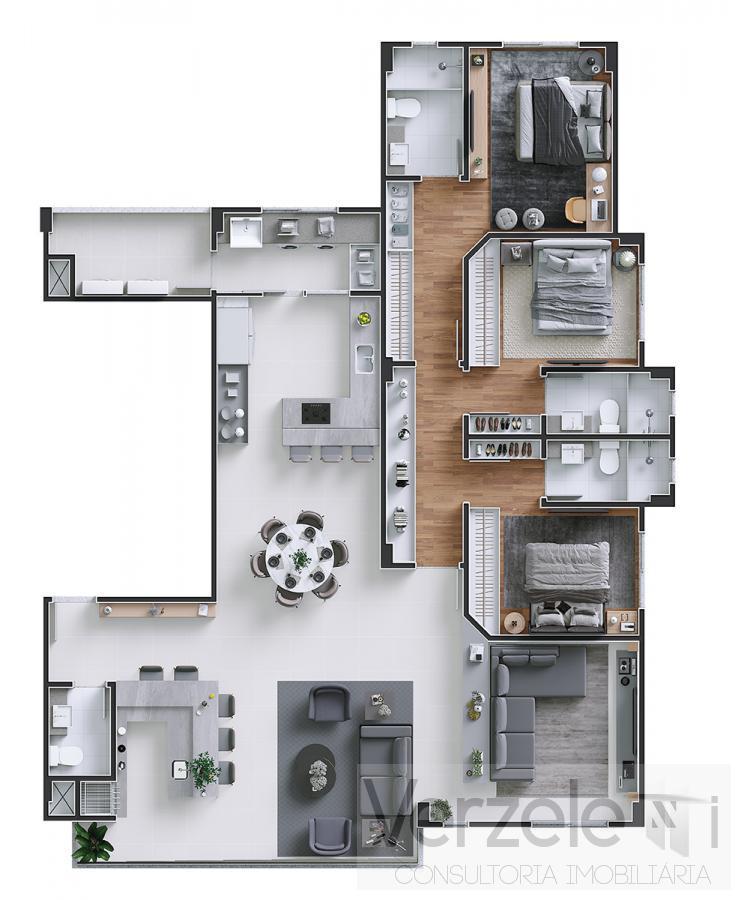 Apartamento, 4 quartos, 138 m² - Foto 9