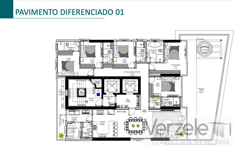 Apartamento, 4 quartos, 171 m² - Foto 33