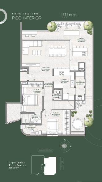 Apartamento, 3 quartos, 131 m² - Foto 12