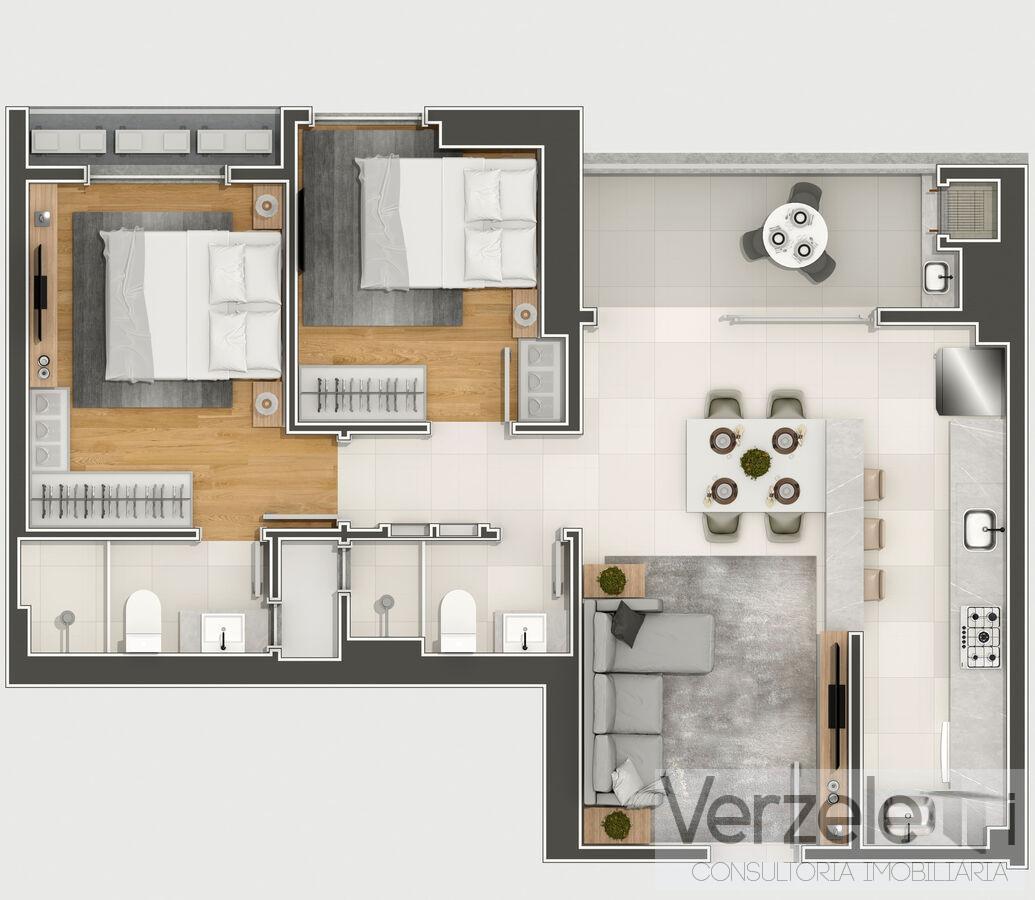 Apartamento, 2 quartos, 73 m² - Foto 22