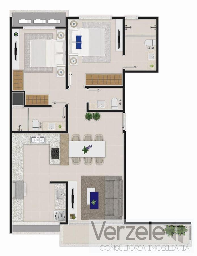 Apartamento, 2 quartos, 92 m² - Foto 31