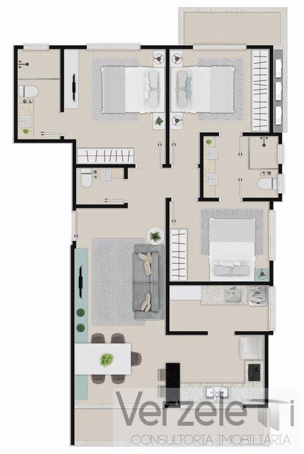 Apartamento, 2 quartos, 92 m² - Foto 32