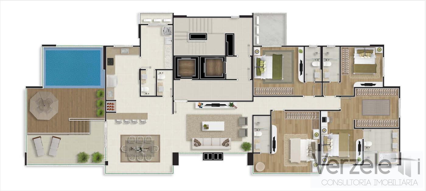 Apartamento, 4 quartos, 140 m² - Foto 16