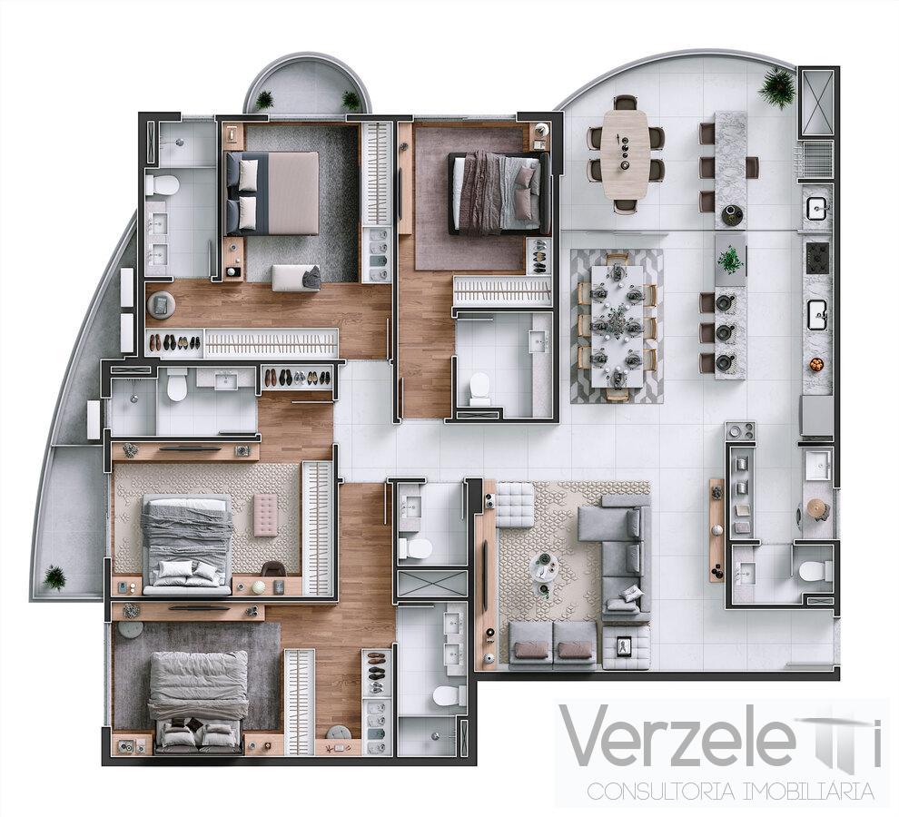 Apartamento, 3 quartos, 151 m² - Foto 12