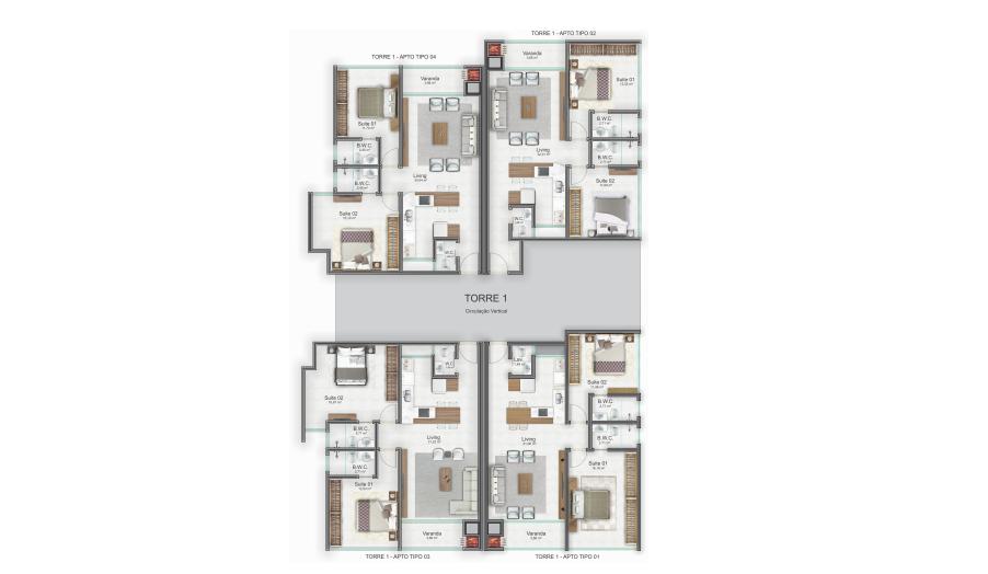 Apartamento, 2 quartos, 82 m² - Foto 12