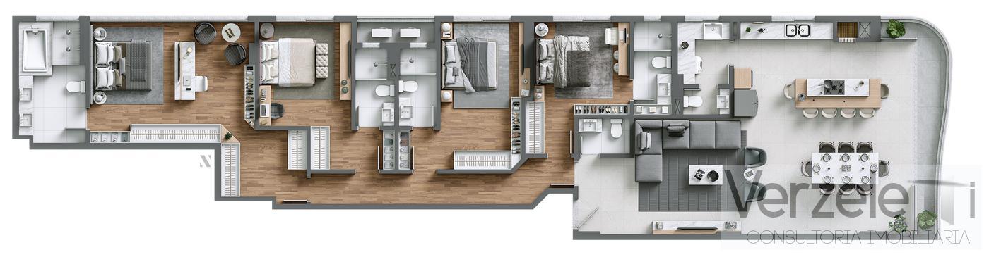 Apartamento, 3 quartos, 175 m² - Foto 11