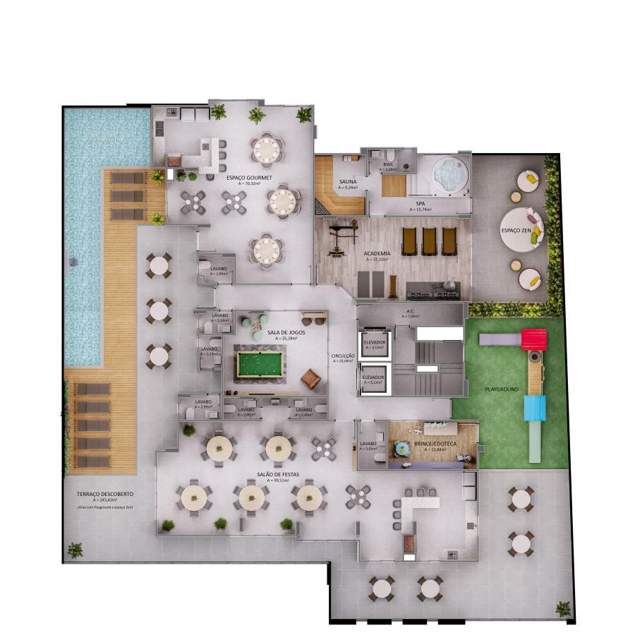 Apartamento, 2 quartos, 74 m² - Foto 26