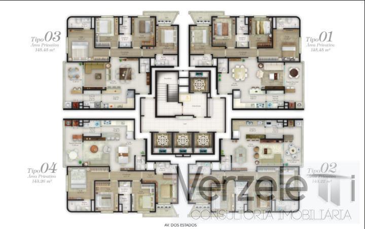 Apartamento, 4 quartos, 141 m² - Foto 4