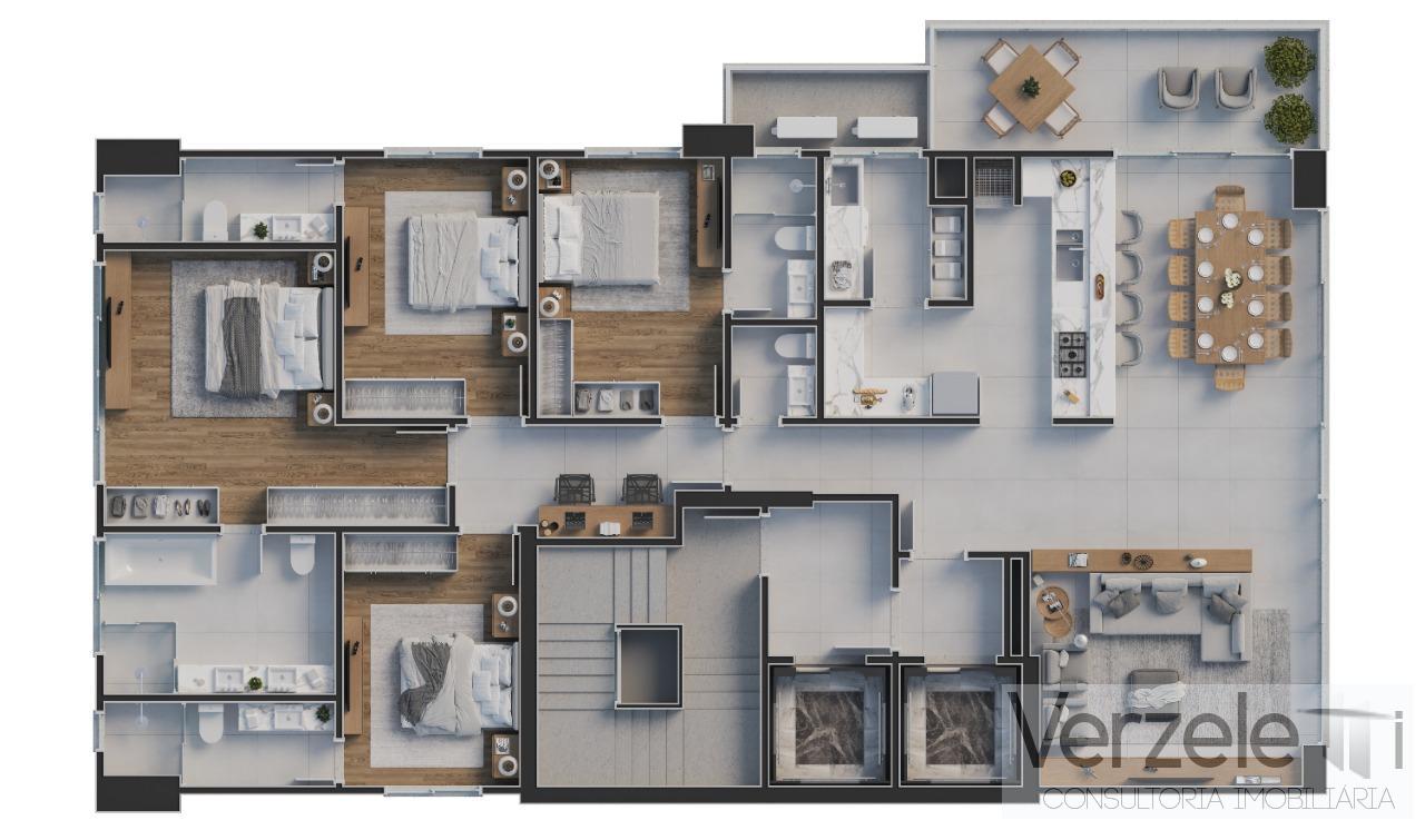 Apartamento, 4 quartos, 180 m² - Foto 22