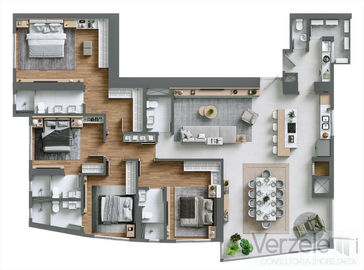 Apartamento, 4 quartos, 194 m² - Foto 31