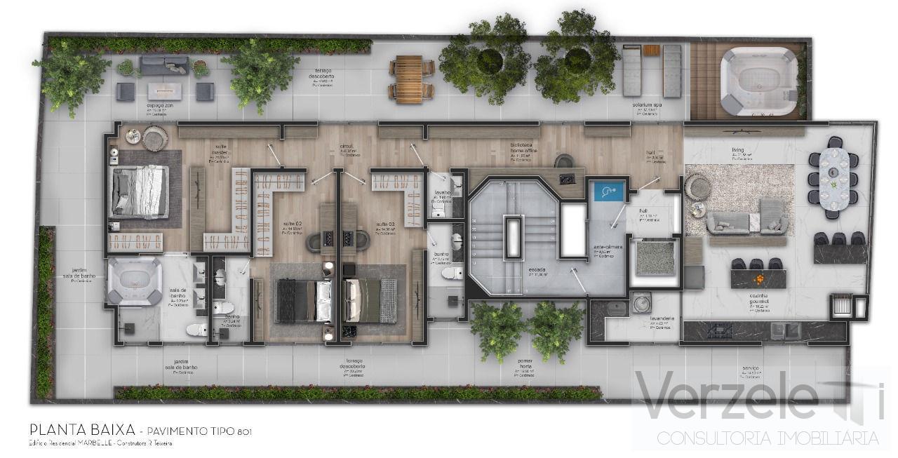 Apartamento, 3 quartos, 143 m² - Foto 3