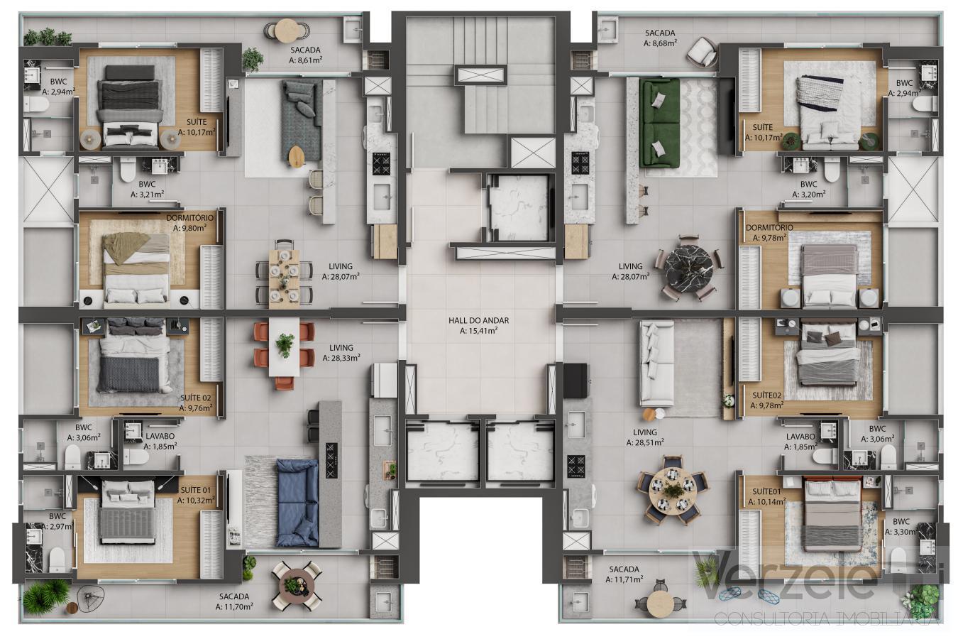Apartamento, 2 quartos, 77 m² - Foto 22
