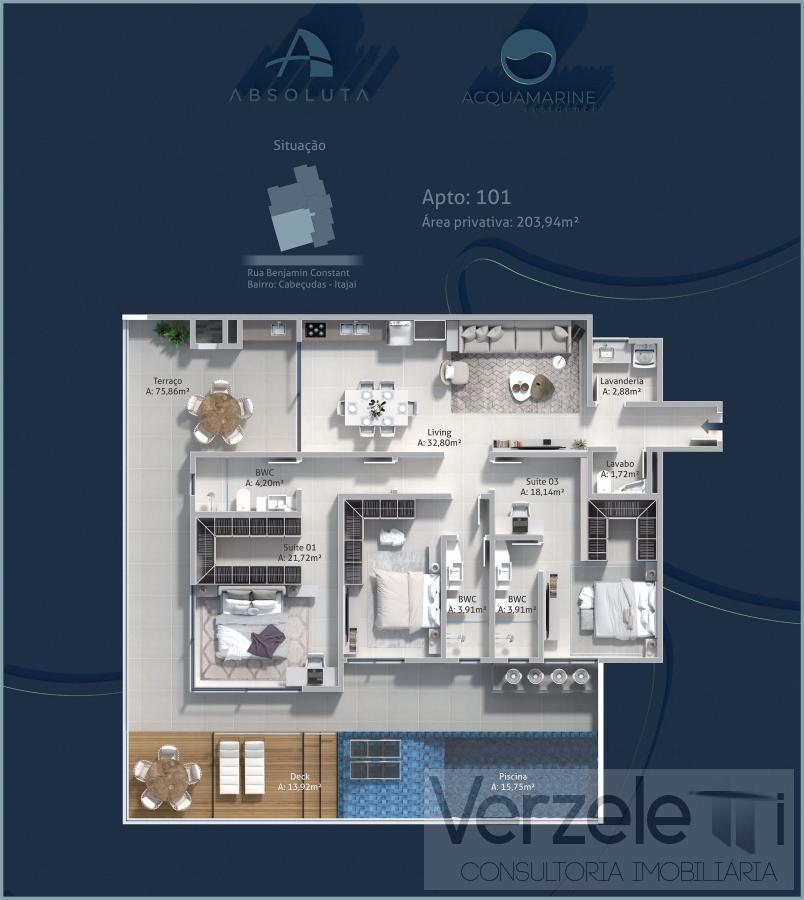Apartamento, 3 quartos, 136 m² - Foto 56