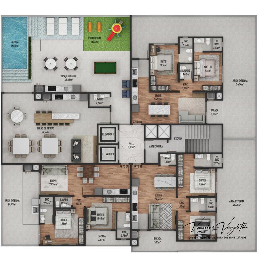 Apartamento, 2 quartos, 68 m² - Foto 13