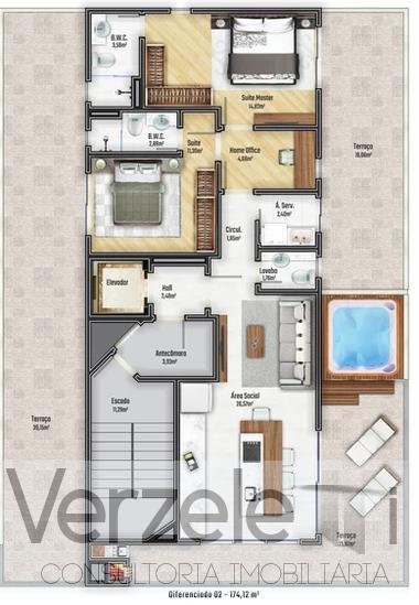 Apartamento, 4 quartos, 174 m² - Foto 14