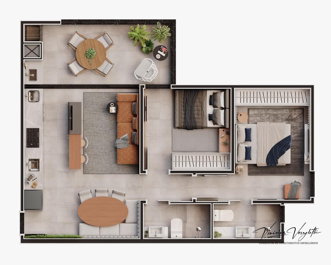 Apartamento, 2 quartos, 67 m² - Foto 25