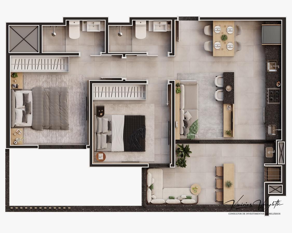 Apartamento, 2 quartos, 67 m² - Foto 27