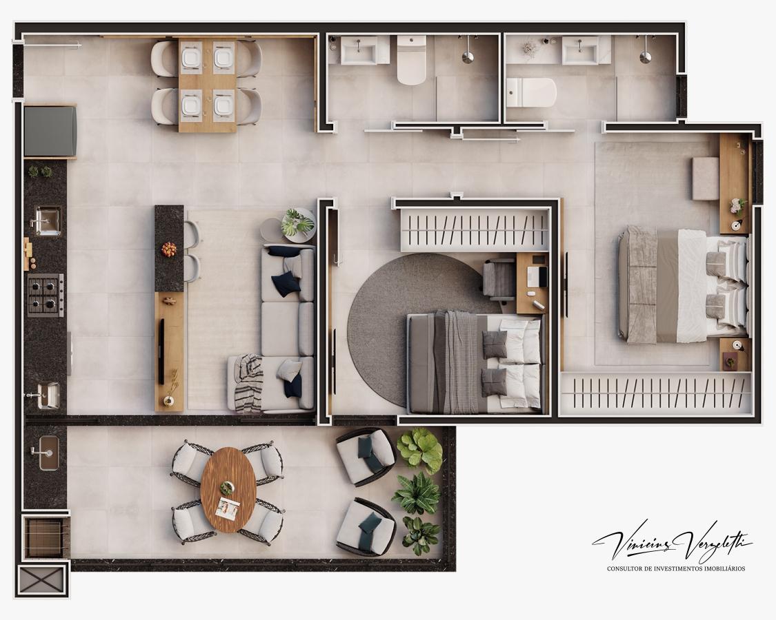 Apartamento, 2 quartos, 67 m² - Foto 30