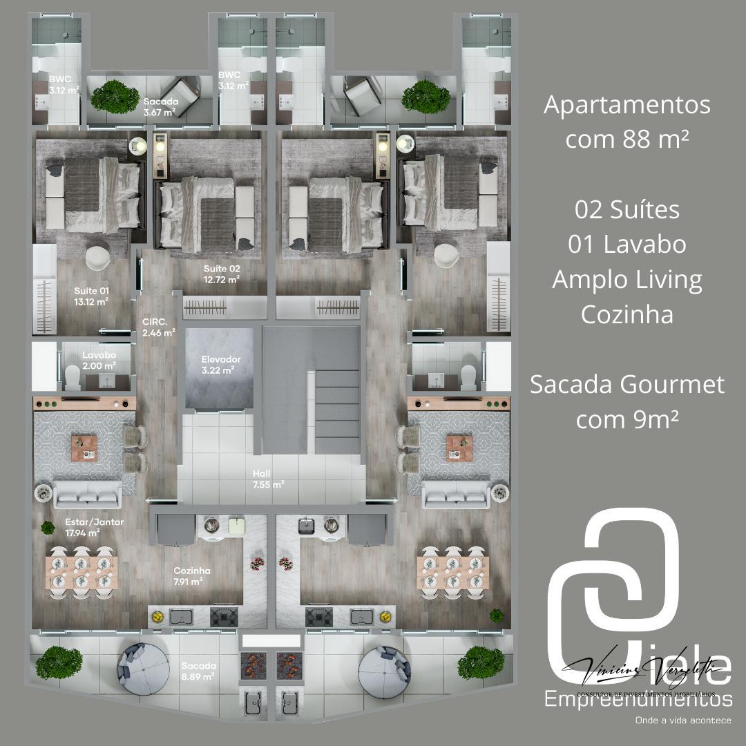 Apartamento, 2 quartos, 122 m² - Foto 14