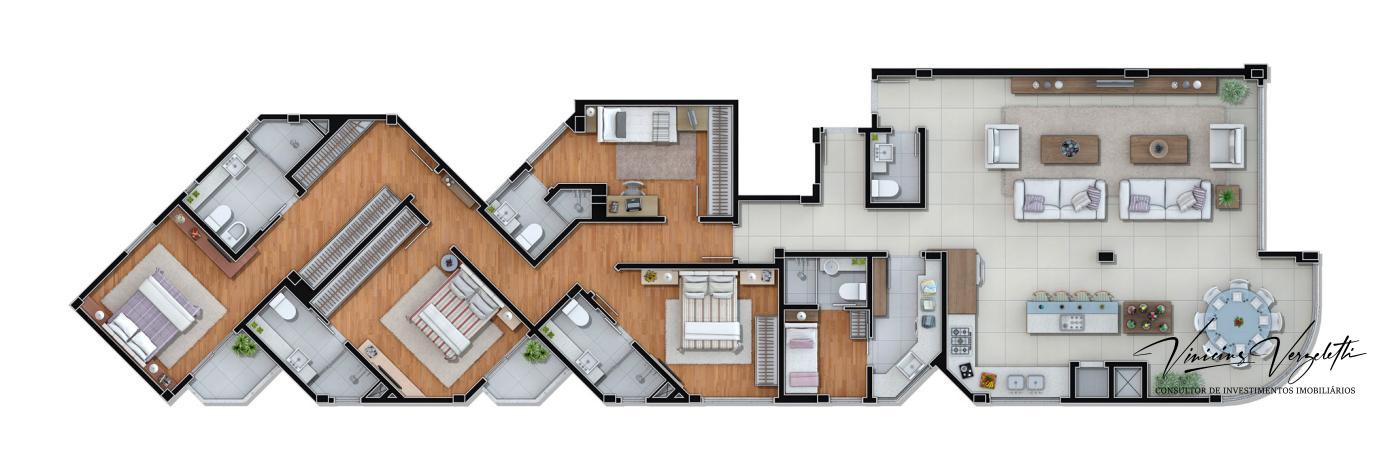 Apartamento, 4 quartos, 215 m² - Foto 31