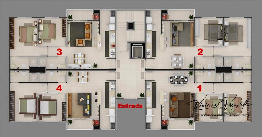 Apartamento, 2 quartos, 81 m² - Foto 2