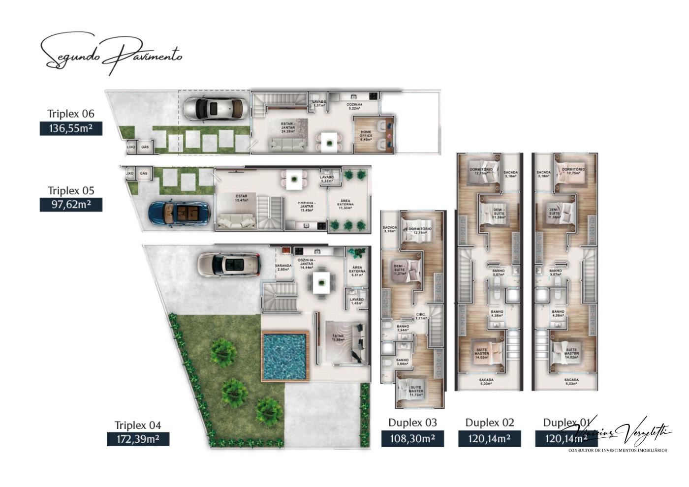 Sobrado, 3 quartos, 120 m² - Foto 9