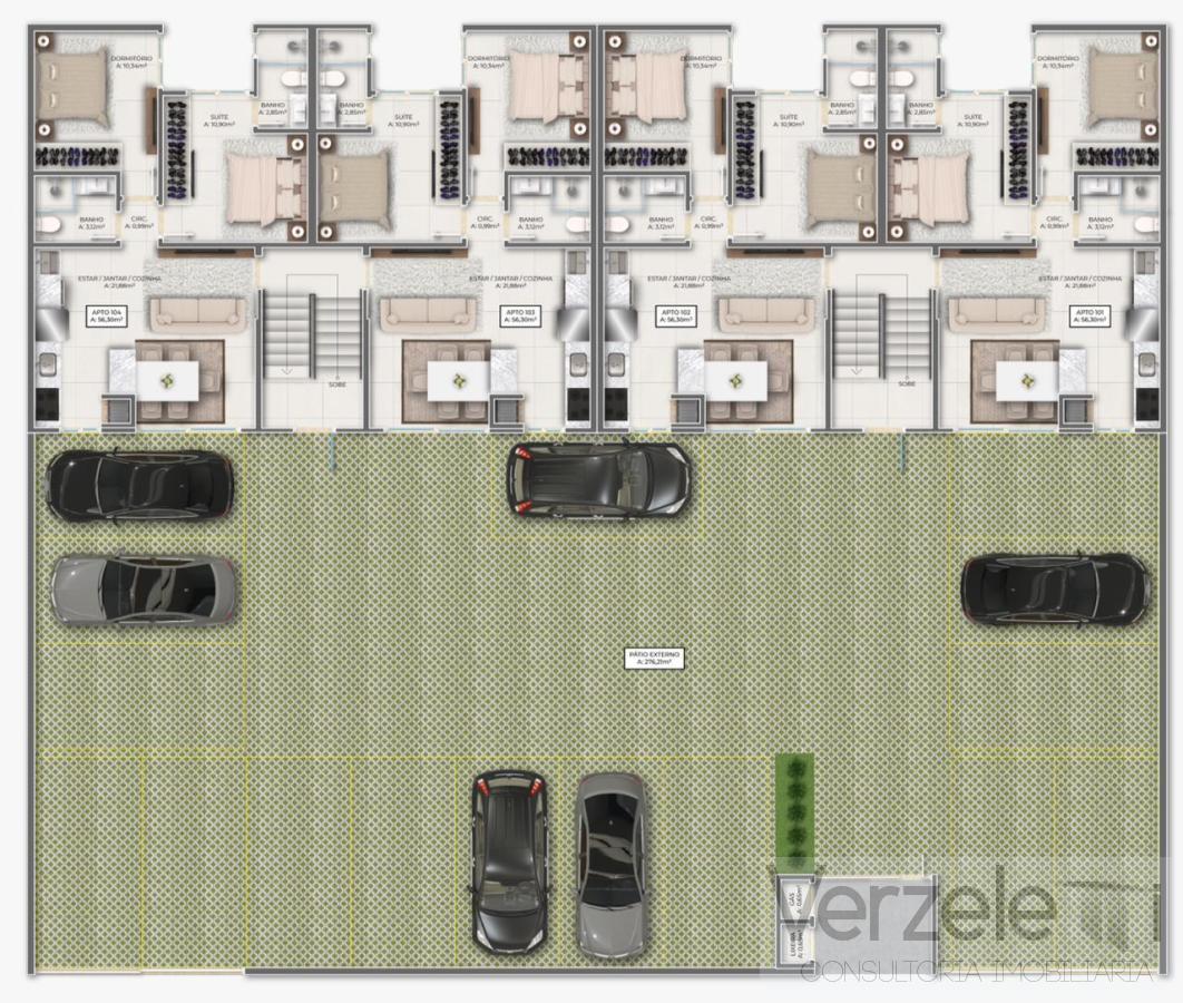 Apartamento, 2 quartos, 61 m² - Foto 6