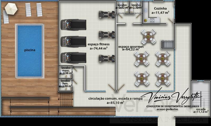 Apartamento, 1 quarto, 90 m² - Foto 15