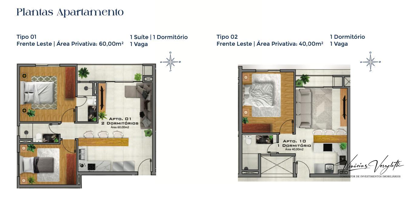 Apartamento, 2 quartos, 60 m² - Foto 11