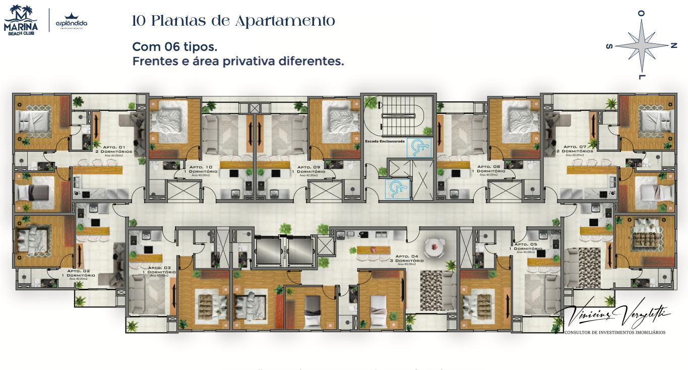 Apartamento, 1 quarto, 40 m² - Foto 10