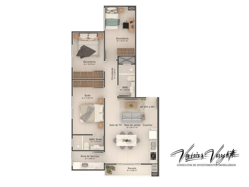 Apartamento, 2 quartos, 72 m² - Foto 13