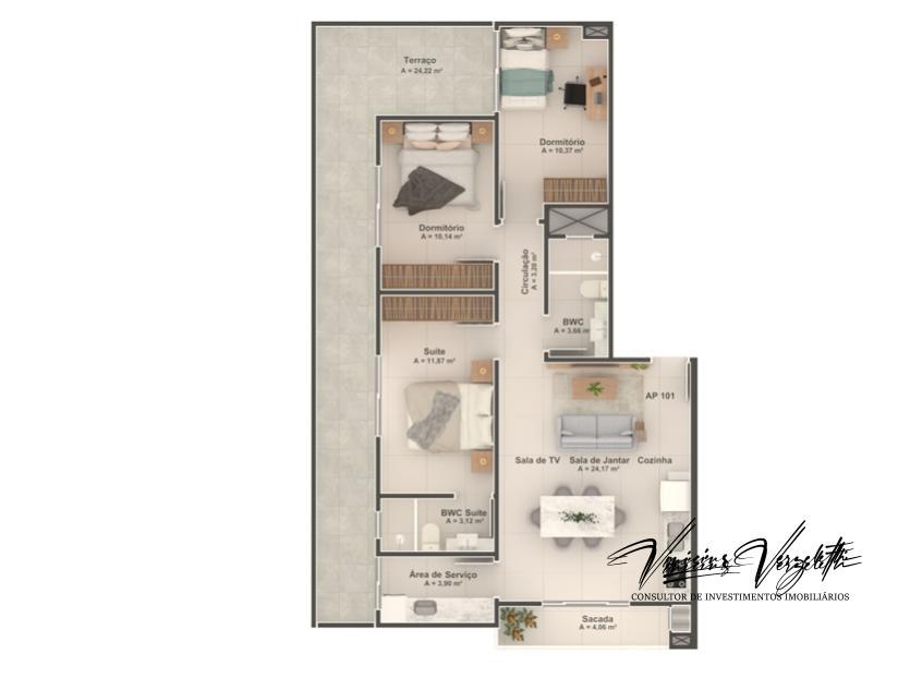 Apartamento, 2 quartos, 72 m² - Foto 16