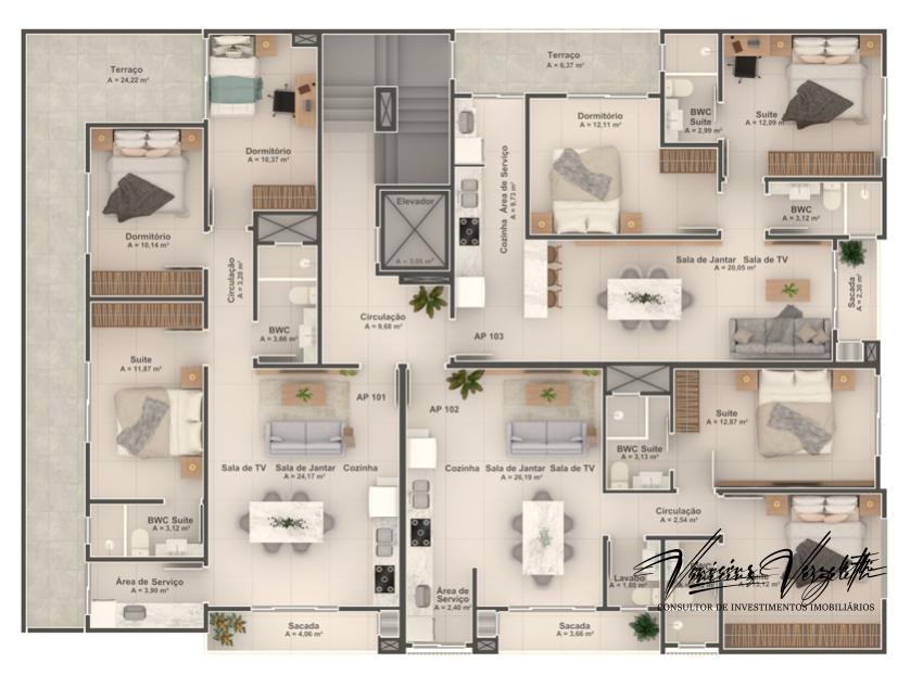 Apartamento, 3 quartos, 86 m² - Foto 8