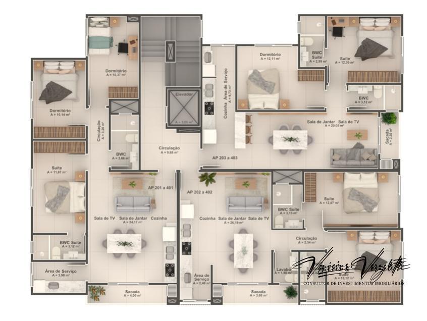 Apartamento, 3 quartos, 86 m² - Foto 9