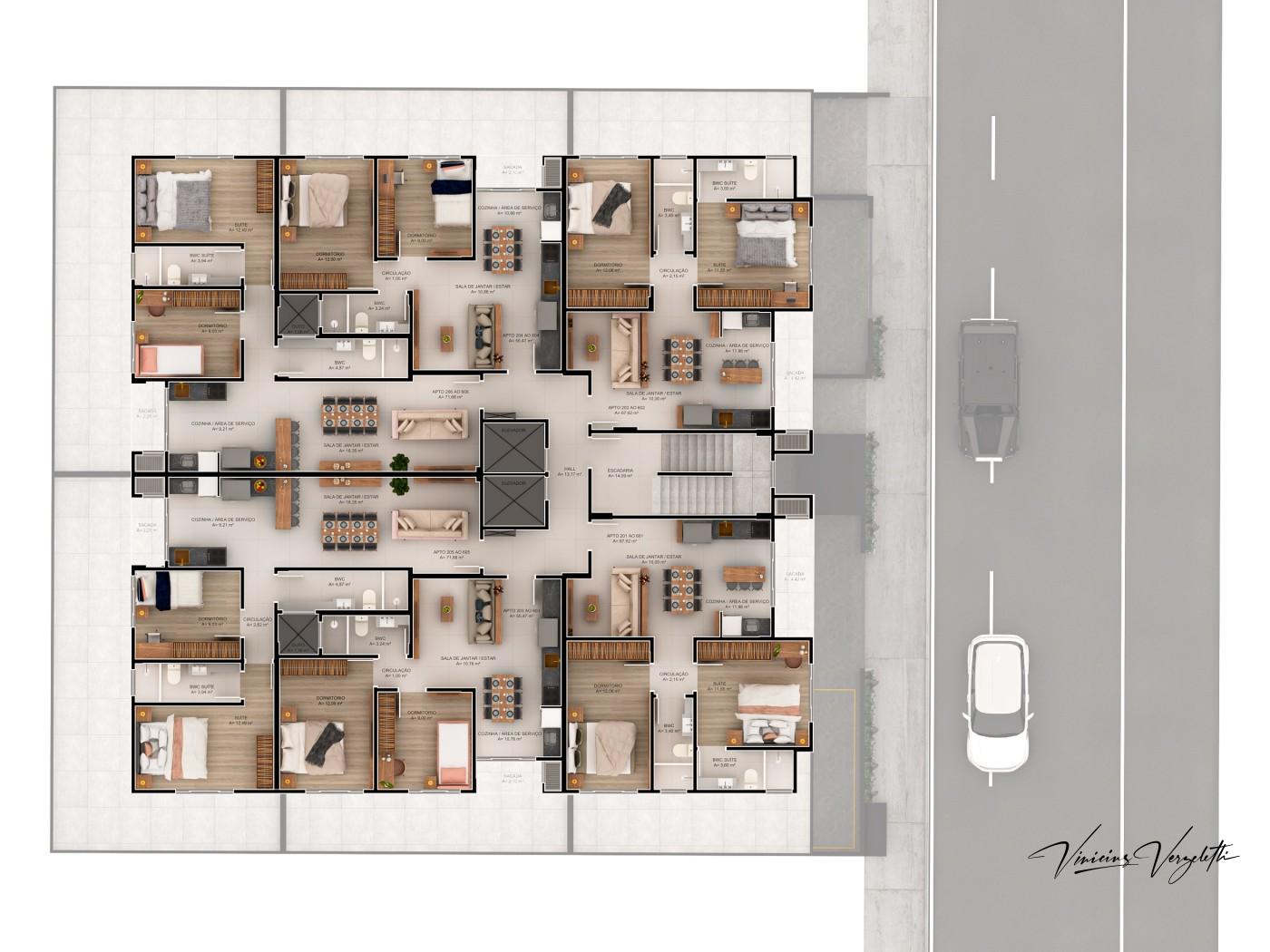 Apartamento, 2 quartos, 55 m² - Foto 26