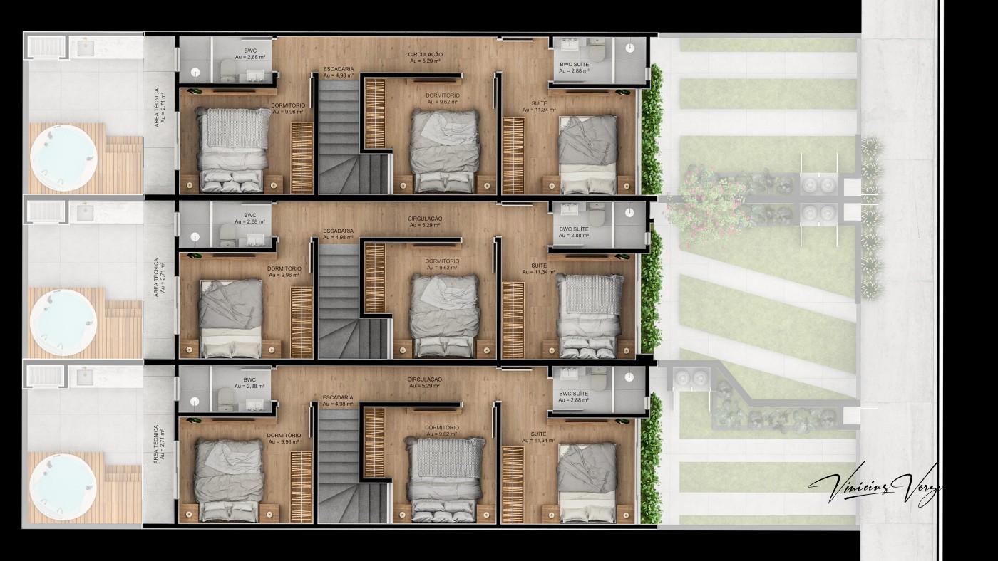 Sobrado, 3 quartos, 115 m² - Foto 4
