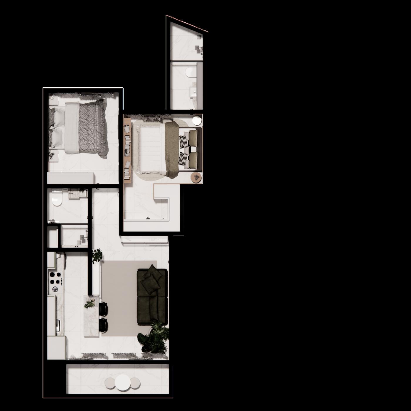 Apartamento, 2 quartos, 73 m² - Foto 24