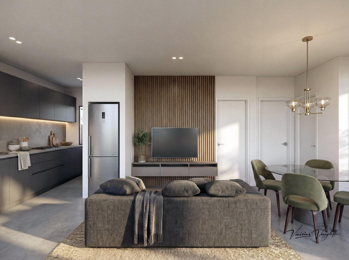 Apartamento, 1 quarto, 43 m² - Foto 3
