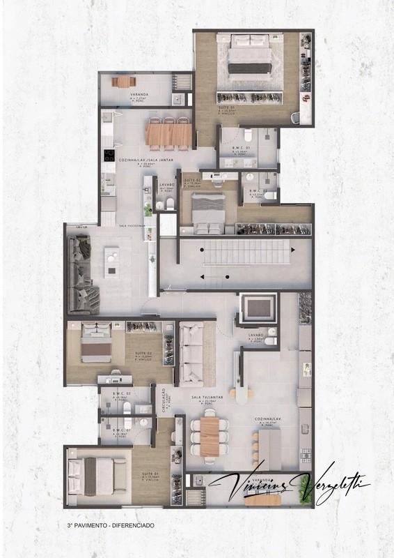 Apartamento, 2 quartos, 78 m² - Foto 8