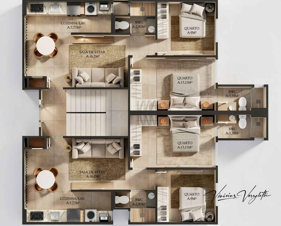 Apartamento, 2 quartos - Foto 4